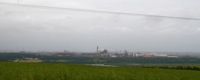 Factory outside the city: 
